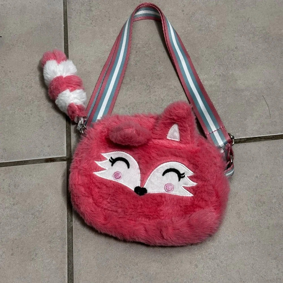 Wonder Nation Kids Orange Fox Crossbody Bag Purse. - Picture 1 of 9
